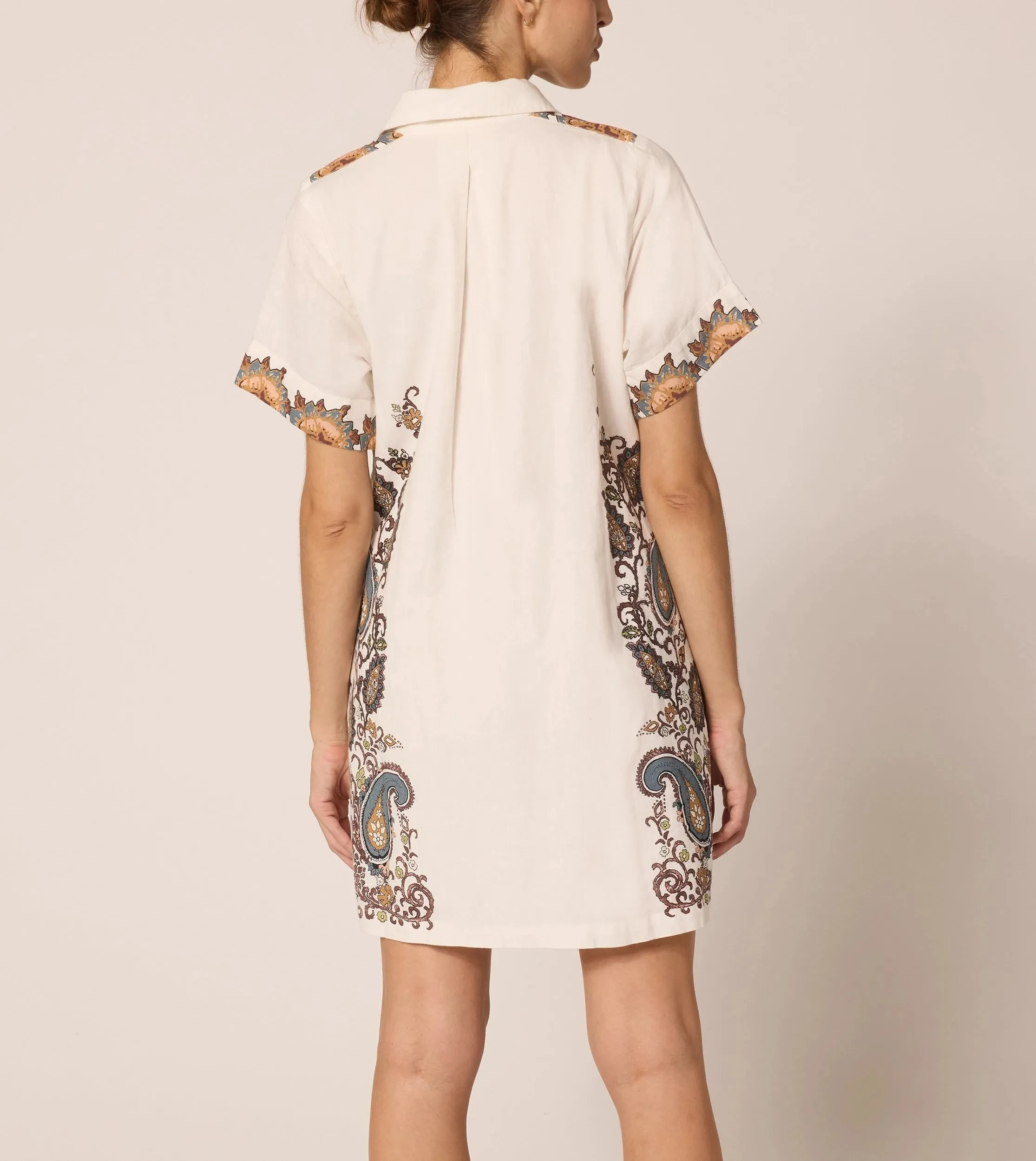 Anahita Mini Dress | Veneto Paisley