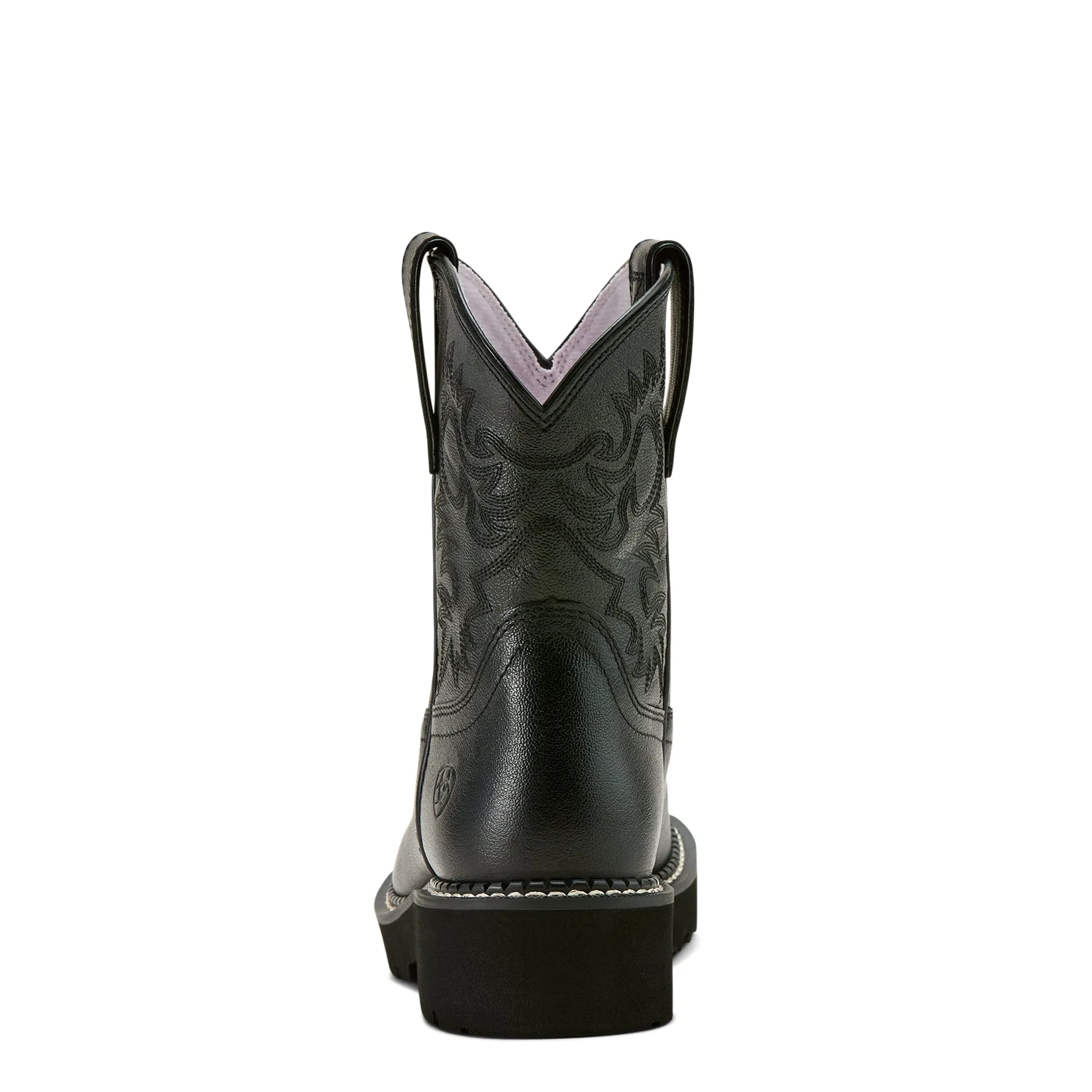Ariat Ladies 10061282 Fatbaby Western Boots in Madison Avenue Black