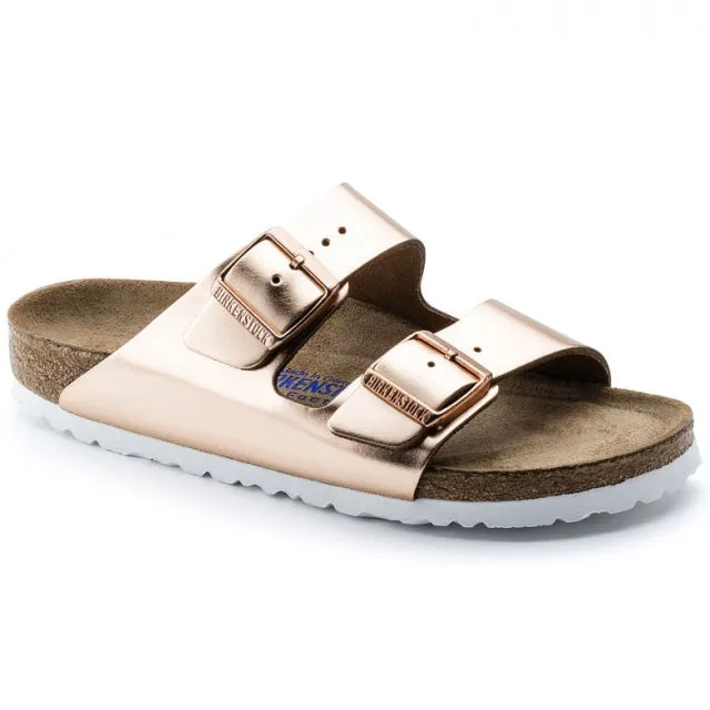 Arizona Soft Footbed Natural Leather - Narrow