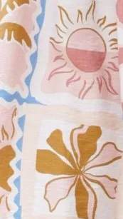 Daley Button Up Shirt - Bahamas Print