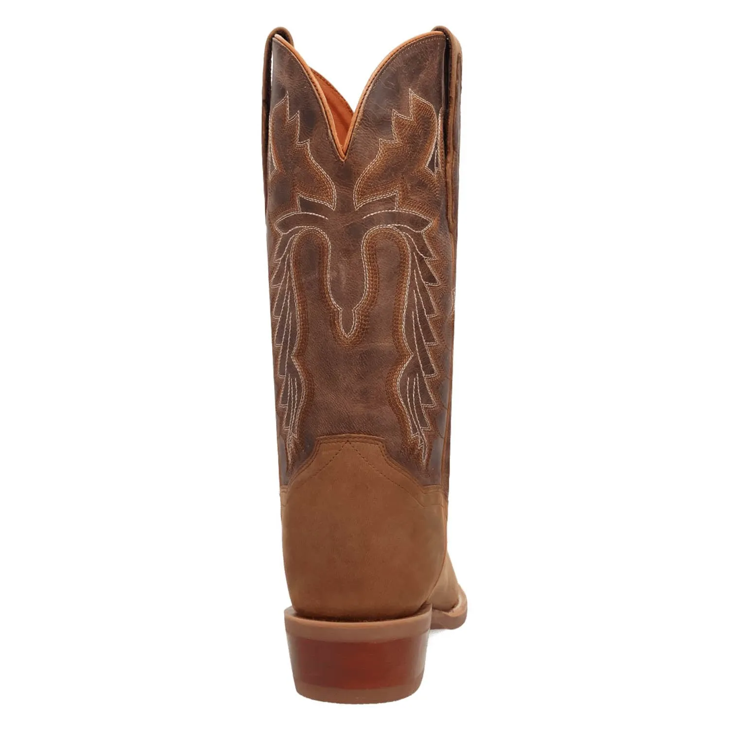 Dan Post Mens Neeley Tan/Brown Leather Cowboy Boots