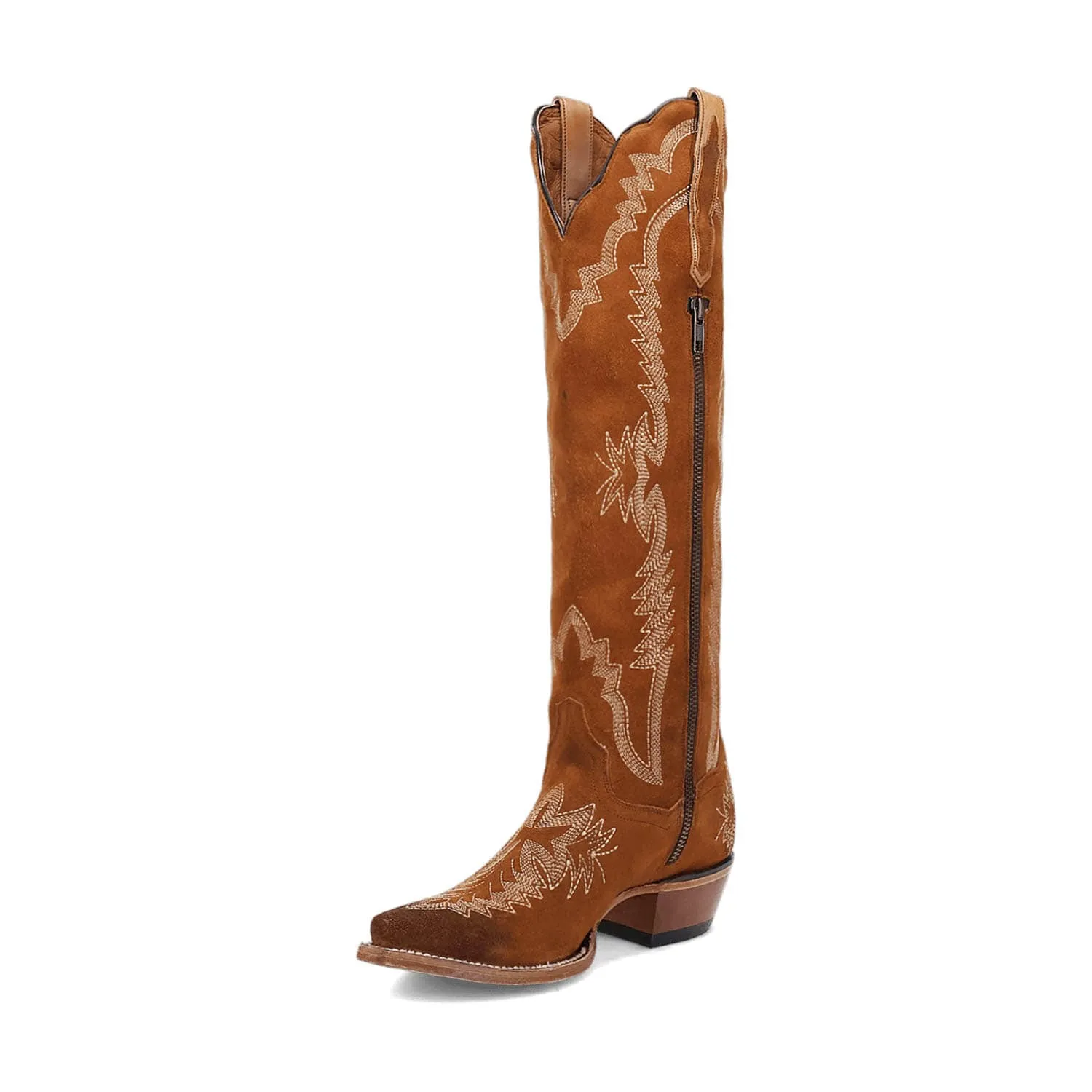 Dan Post Womens Marlowe Tan Leather Cowboy Boots 9 M