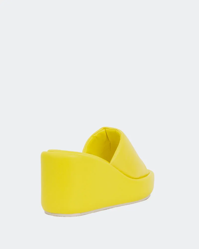 Dolores Yellow Leather