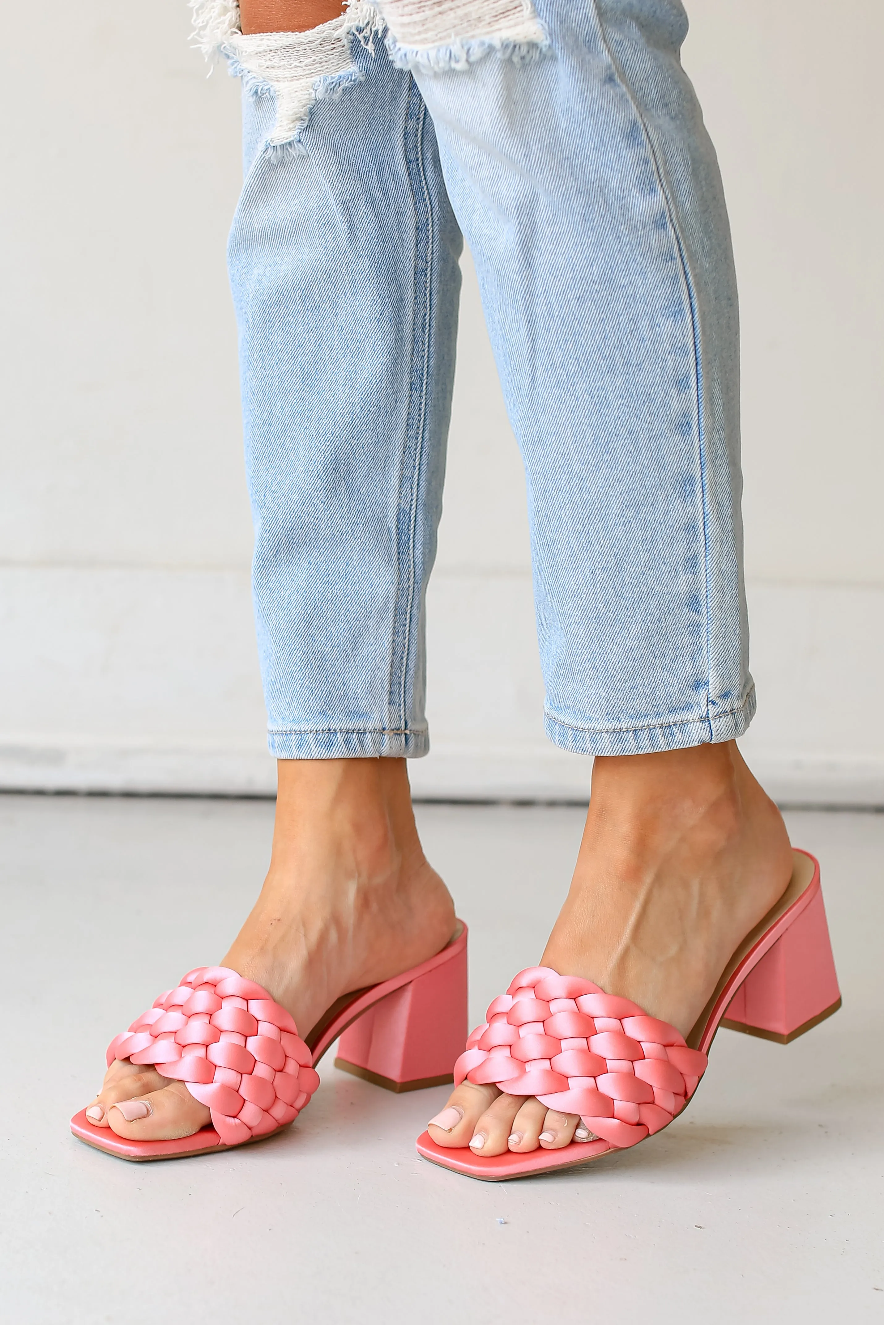 FINAL SALE - Feelings Of Love Satin Heels