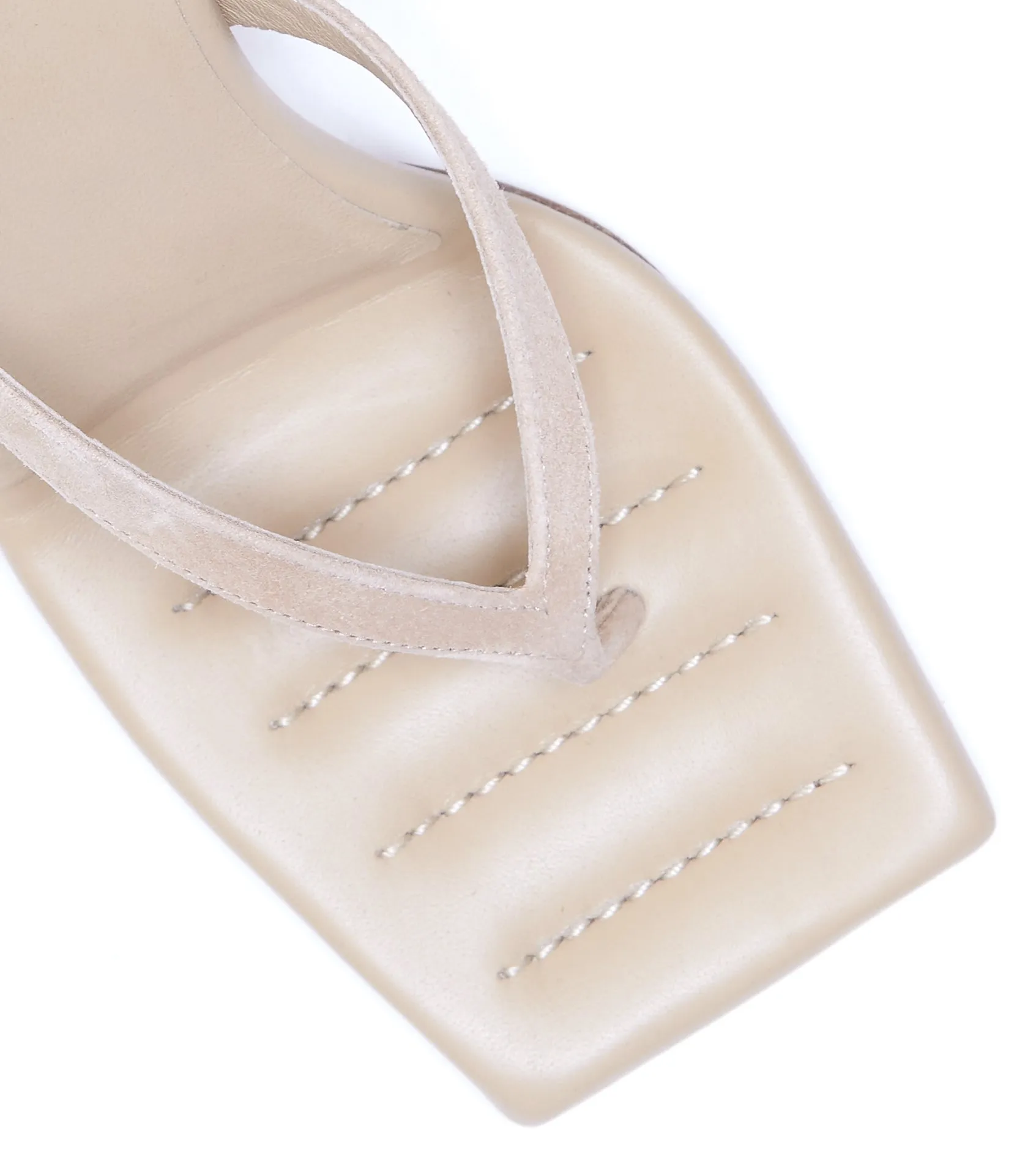 GIA BORGHINI Square Toe Heeled Sandals