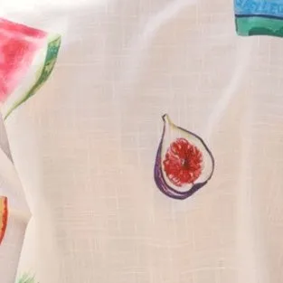Greece Button Up Shirt & Shorts Set - Multi