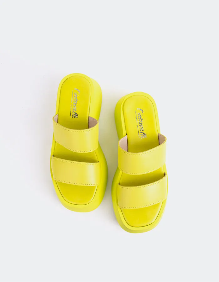 Happy Yellow Leather