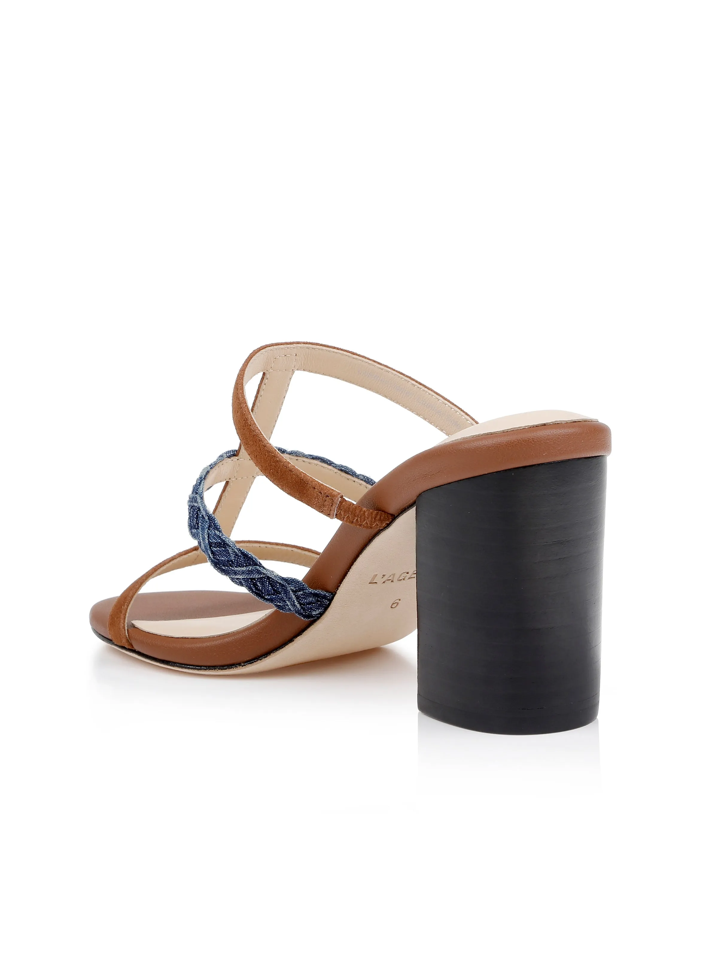 Heromin Mixed-Media Sandal