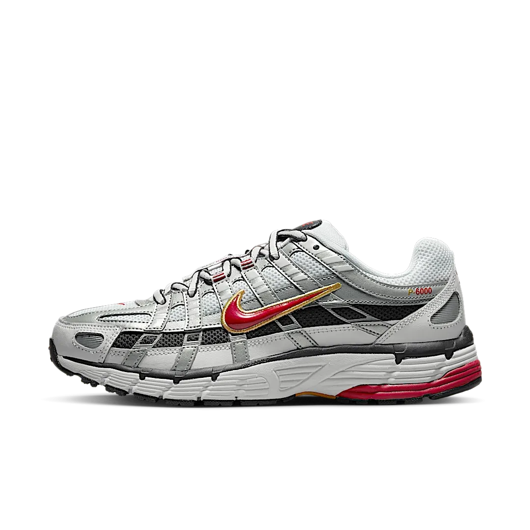 Nike P-6000 White Gold Red