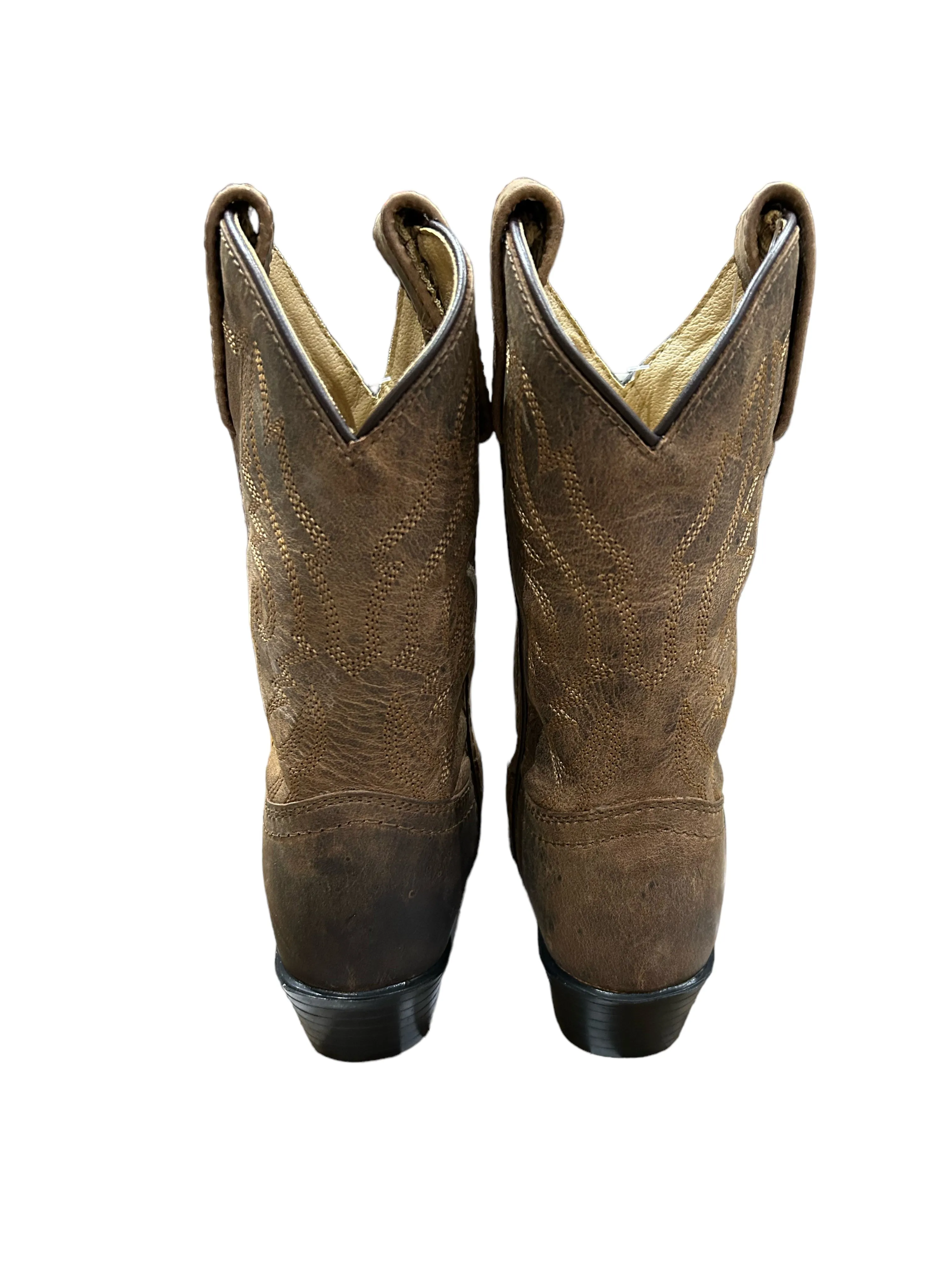 Smoky Mountain Boots 3034C Denver Brown Western Kids Boots