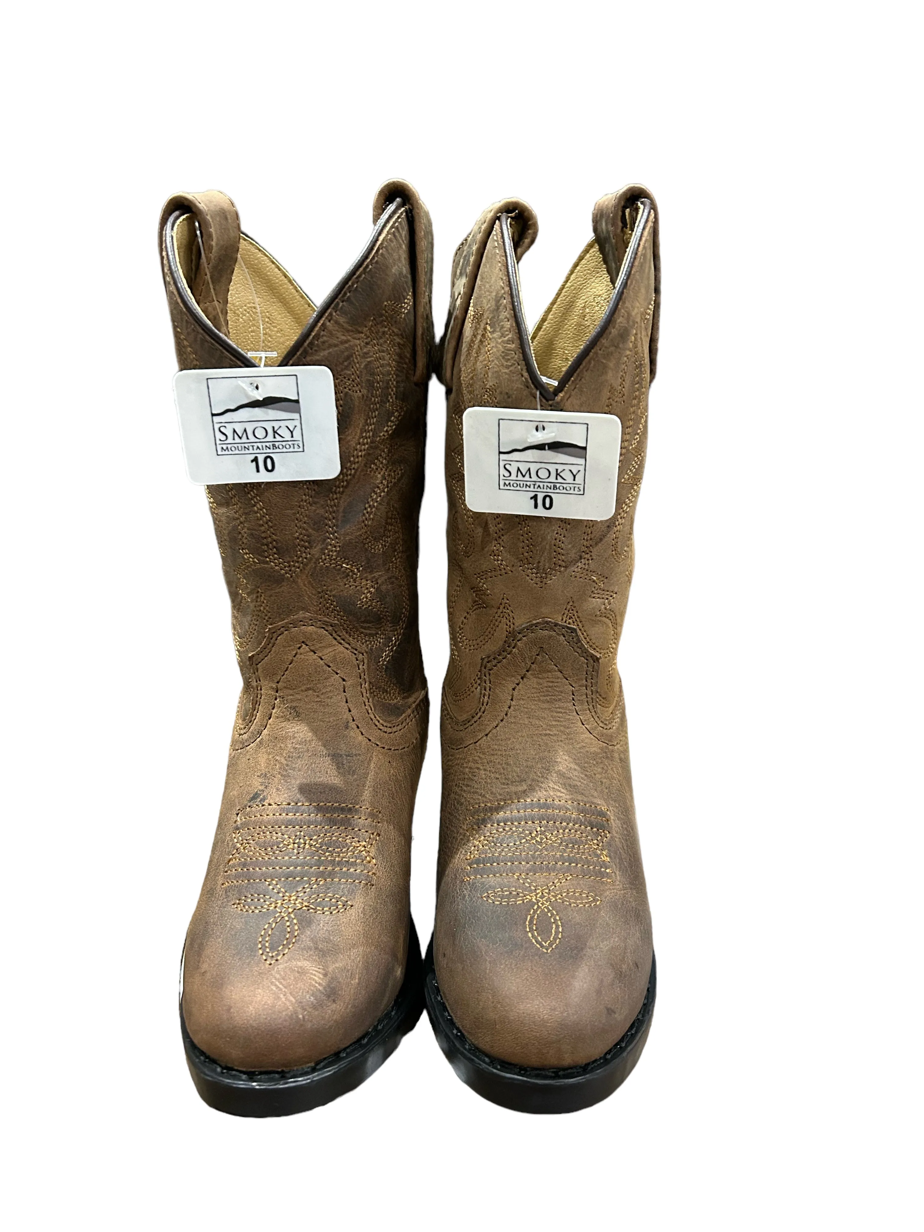Smoky Mountain Boots 3034C Denver Brown Western Kids Boots
