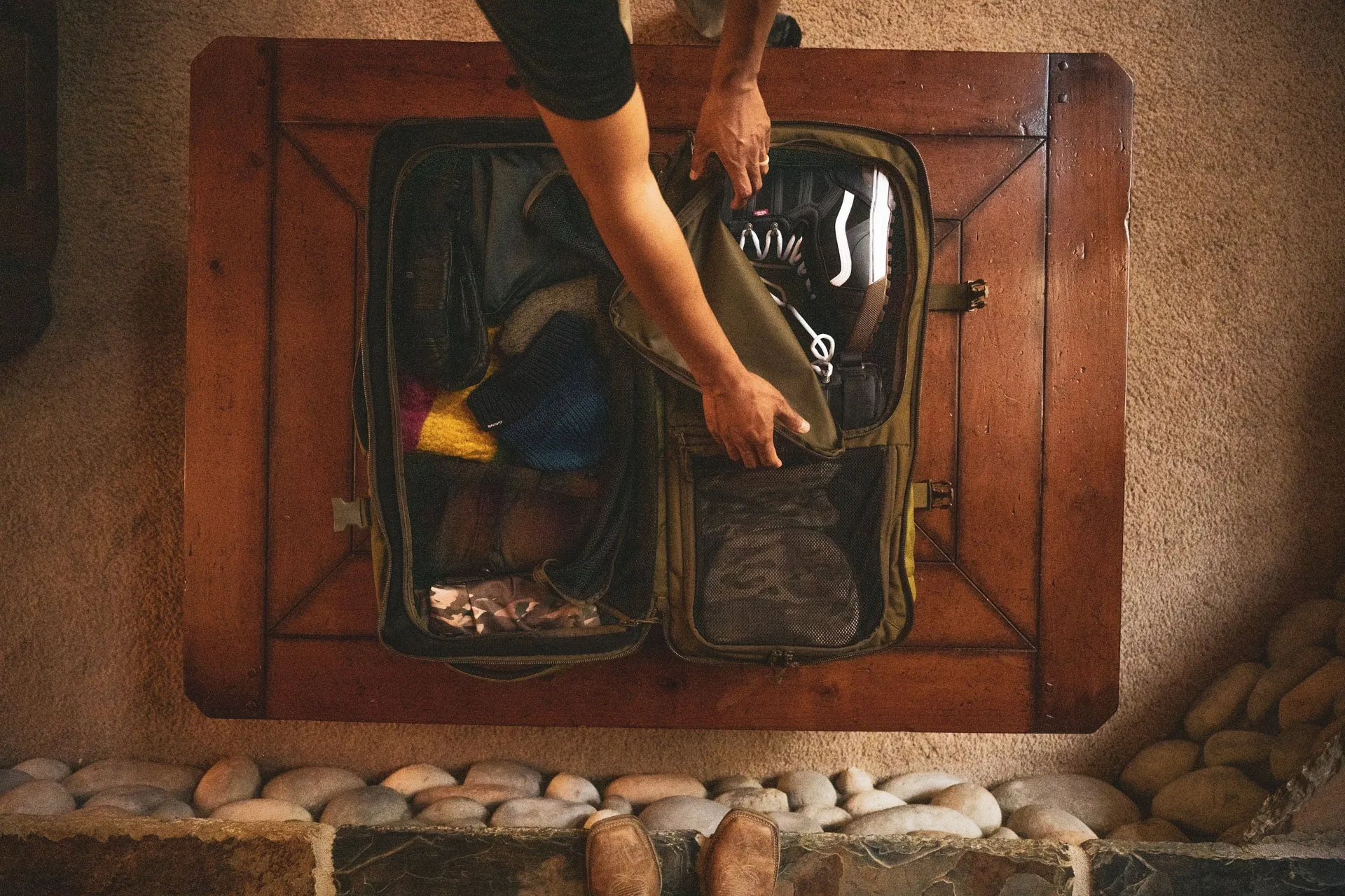 Split Roller Bag 85L