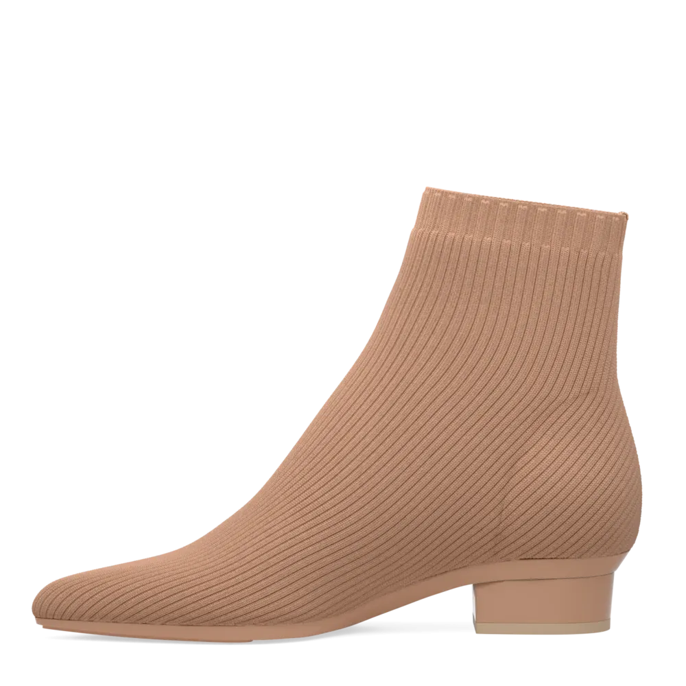 The Bootie - Latte Knit - FINAL SALE