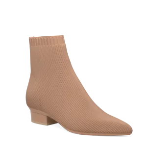 The Bootie - Latte Knit - FINAL SALE