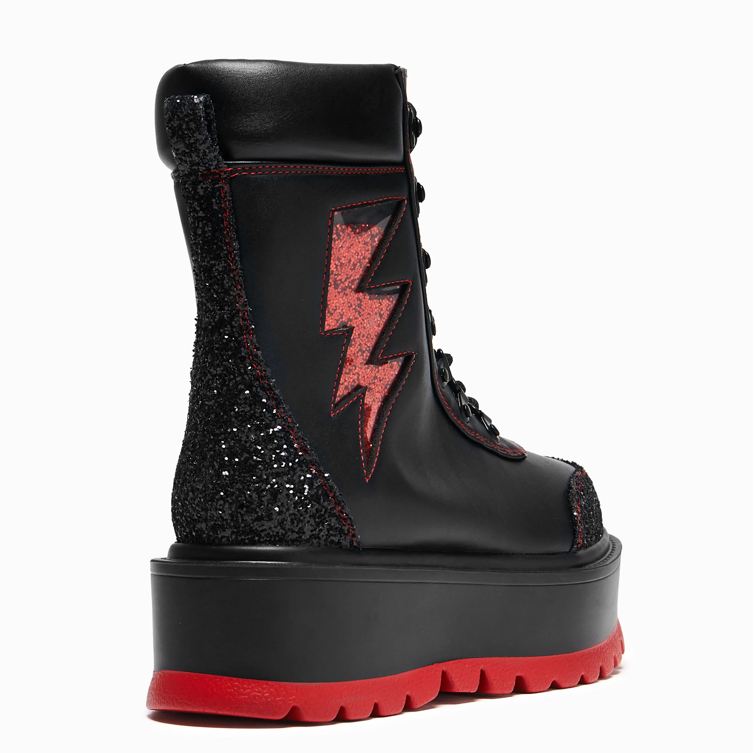 The Time Warp Platform Boots - Black