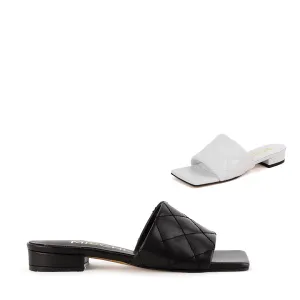 *UK size 1 - Aqui - white, 2cm heels